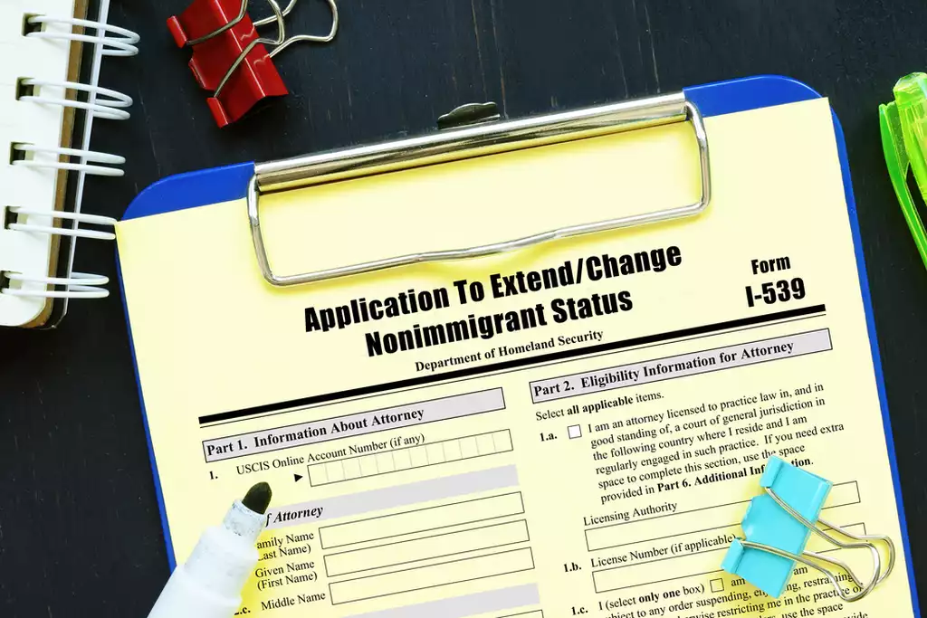 Form I-539